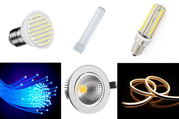 انواع لامپ جهت استفاده در نورپردازی نمای بیرونی ساختمان 